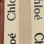 Chloe Woody Convertible Tote Canvas with Leather Small - image 19