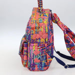 Chanel CC Pocket Backpack Quilted Printed Foulard Medium - image 4