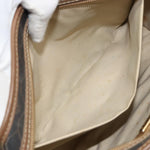 Christian Dior Vintage Honeycomb Zip Pouch Canvas and Leather - image 17