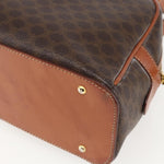 Celine Vintage Macadam Handbag Canvas and Leather - image 11