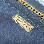 Christian Dior Vintage Chain Flap Shoulder Bag Diorissimo Canvas Medium - image 6