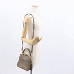 Salvatore Ferragamo Gancini handbag Leather - image 13