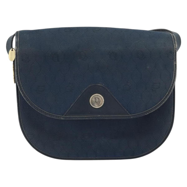 Christian Dior Vintage Honeycomb Shoulder Bag Canvas - image 1