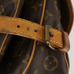 Louis Vuitton Saumur Handbag Monogram Canvas - image 13