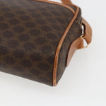 Celine Vintage Macadam Shoulder Bag Canvas and Leather - image 11