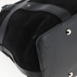 Salvatore Ferragamo Gancini handbag Suede - image 11