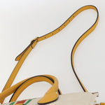 Gucci Foldable Web Tote Canvas with Leather Small - image 15