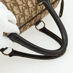 Christian Dior Vintage Trotter Boston Bag Diorissimo Canvas Large - image 7