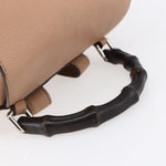 Gucci Vintage Bamboo Backpack Leather - image 8