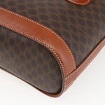 Celine Vintage Macadam Handbag Canvas and Leather - image 12