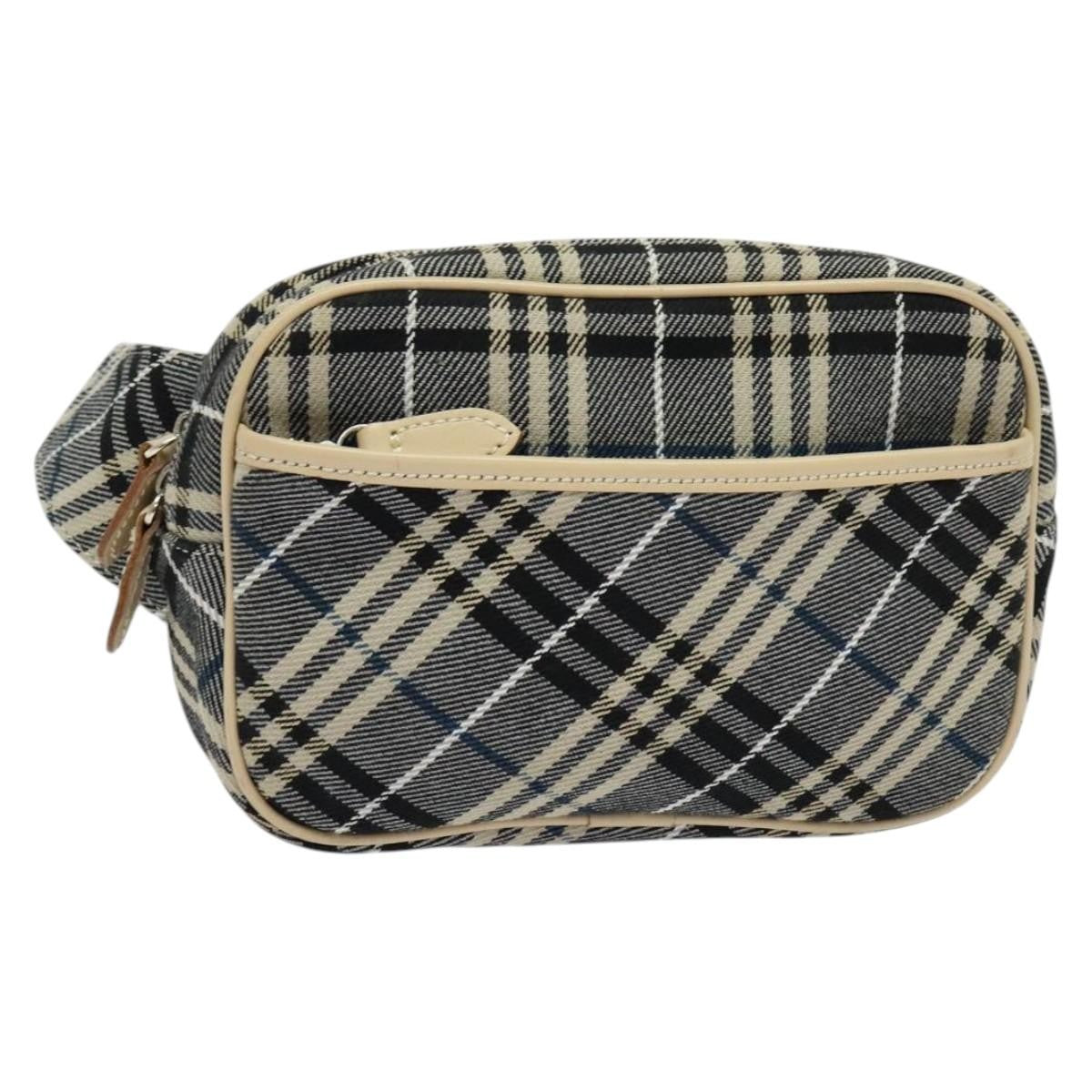 Burberry Waist Bag Vintage Check Canvas - image 1