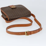 Celine Vintage Macadam Shoulder Bag Canvas and Leather - image 8