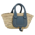 Chloe Marcie Basket Bag Raffia Mini - image 15