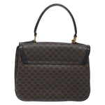 Celine Vintage Convertible Top Handle Bag Macadam Coated Canvas Medium - image 2
