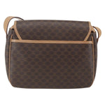 Celine Vintage Macadam Shoulder Bag Canvas and Leather - image 2