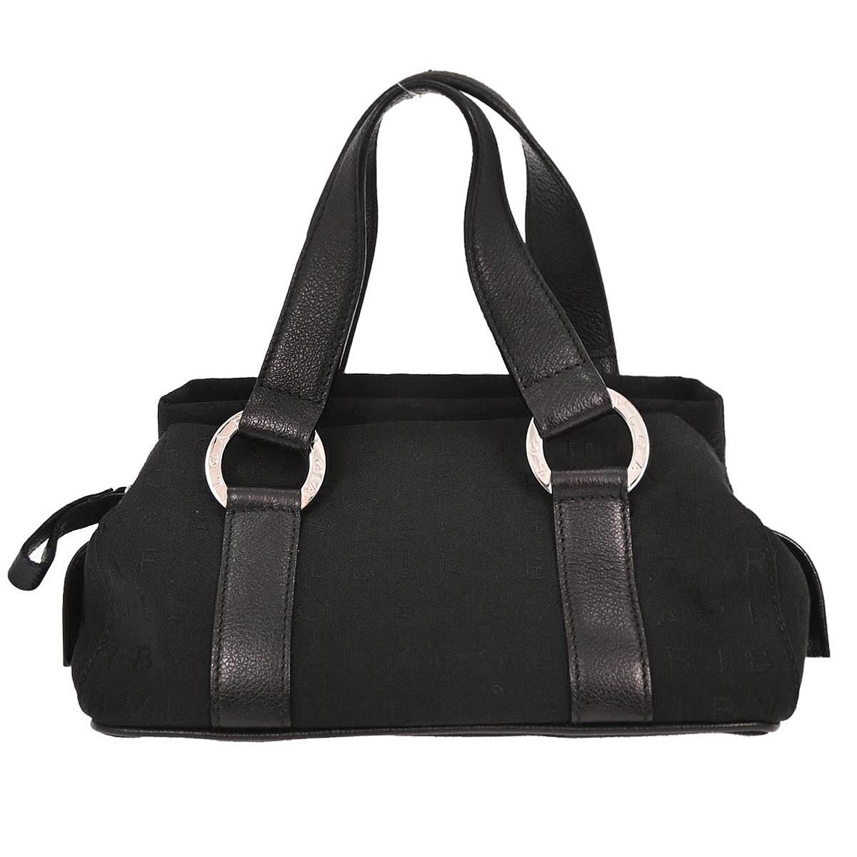 Bvlgari Logomania Handbag Canvas - image 1