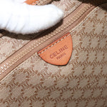 Celine Vintage Macadam Tote bag Canvas and Leather - image 6