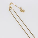 Christian Dior CD Pendant Necklace Metal - image 11