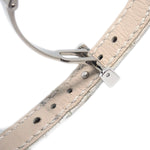 Harry Winston Avenue C Quartz Watch White Gold and Alligator with Diamond Bezel and Mother of Pearl 19 - image 6