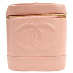 Chanel Vintage Timeless Cosmetic Case Caviar Small - image 1