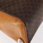 Celine Vintage Macadam Handbag Canvas and Leather - image 12