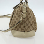 Gucci Sukey Top Handle Satchel GG Coated Canvas Medium - image 4