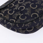 Celine C Sulky Shoulder bag Canvas and Leather - image 11