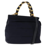 Salvatore Ferragamo Vala Handbag Canvas - image 1