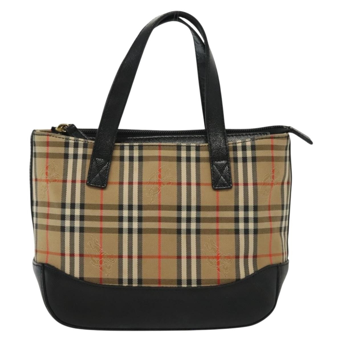 Burberry Nova Handbag Check Pattern Mini - image 1