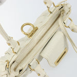 Salvatore Ferragamo Gancini handbag Leather - image 19