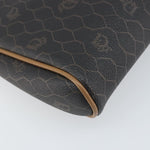 Christian Dior Vintage Honeycomb Zip Pouch Canvas and Leather - image 11