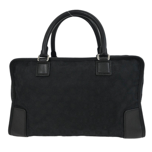 Loewe Amazona Canvas & Leather Handbag