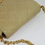 Chanel Vintage CC Chain Flap Bag Quilted Lambskin Mini - image 15