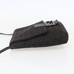 Fendi Vintage Flap Crossbody Bag Zucchino Canvas Small - image 3