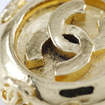 Chanel Vintage CC Clip-On Earrings Metal - image 4