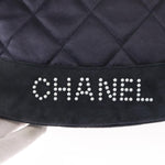 Chanel Vintage Drawstring Backpack Quilted Satin with Suede Medium - image 20