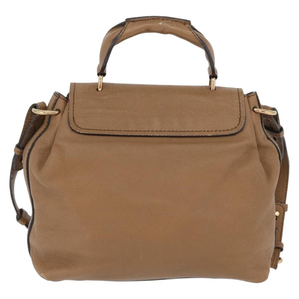 Chloe Elsie Convertible Satchel Leather Medium