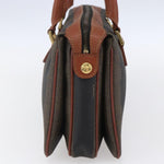 Fendi Vintage Pequin Convertible Boston Bag Coated Canvas Medium - image 4