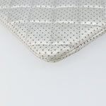 Chanel O Case Clutch Quilted Perforated Lambskin Medium - image 8