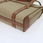 Celine Vintage Macadam Handbag Canvas and Leather - image 9