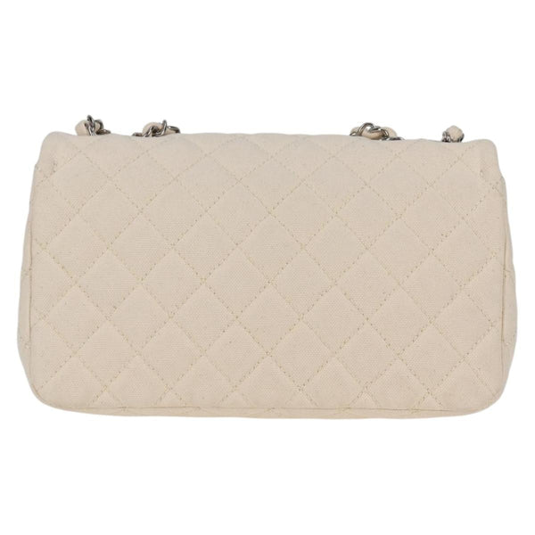Chanel Cruise Flap Bag Quilted Canvas Medium