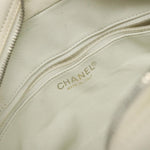 Chanel Vintage Logo Bowler Bag Quilted Canvas Medium - image 19