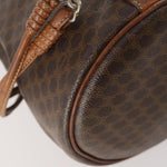 Celine Vintage Macadam Backpack Canvas and Leather - image 8