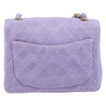 Chanel Square Classic Single Flap Bag Fabric - image 2
