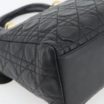 Christian Dior Vintage Lady Dior Bag Cannage Quilt Lambskin Medium - image 8