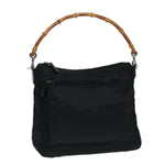 Gucci Vintage Bamboo Handle Bag Nylon - image 1