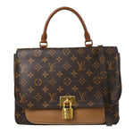 Louis Vuitton Marignan Handbag Monogram Canvas with Leather - image 1
