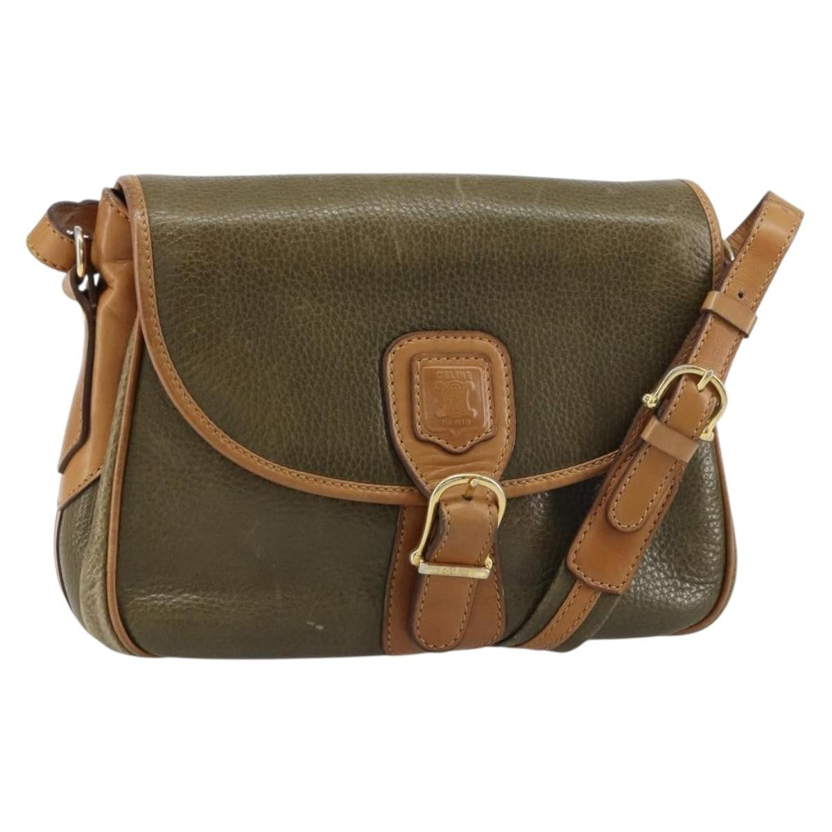 Celine Vintage Shoulder Bag Leather - image 1