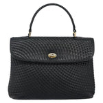 Bally Vintage Handbag Quilted Leather - image 1
