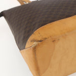 Celine Vintage Macadam Tote bag Canvas and Leather - image 9